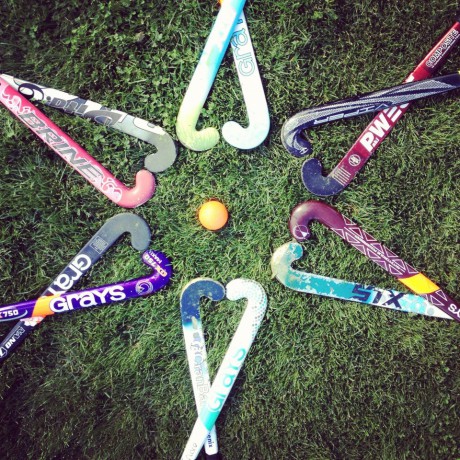 field hockey sticks